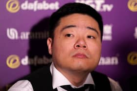 Ding Junhui: Has decided to play in Sheffield.