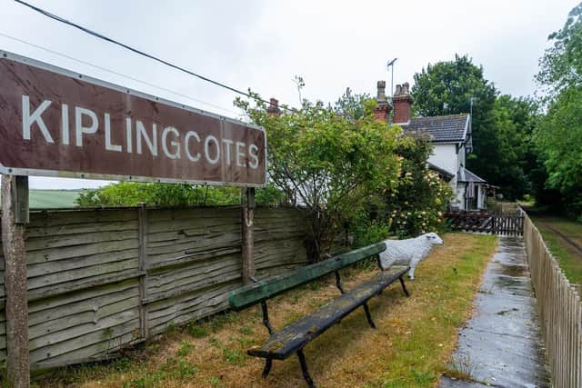 Kiplingcotes is one of the old stations on the Hudson Way cycle path, which was once the line between York and Beverley