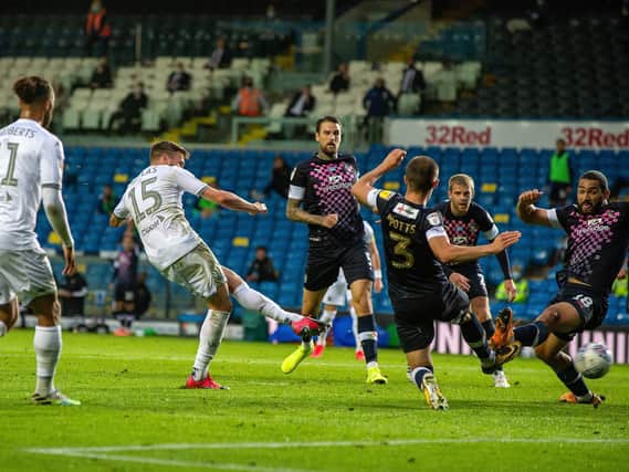 GOAL: Stuart Dallas equalises for Leeds United in their 1-1 draw with Luton Town