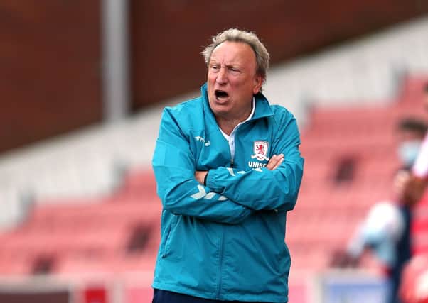 Middlesbrough manager Neil Warnock: Got off to a flier. Picture: PA