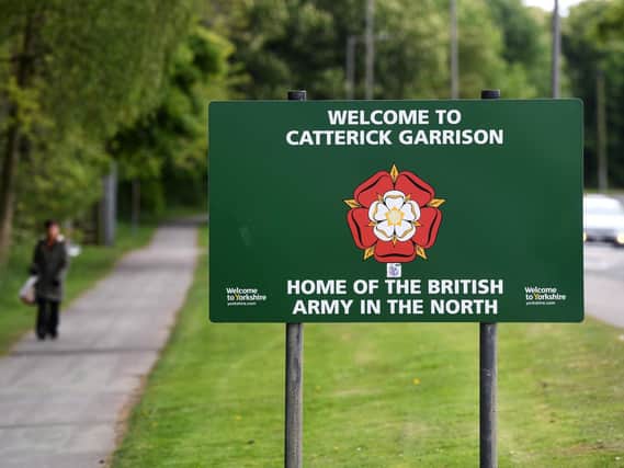 Catterick Garrison in North Yorkshire