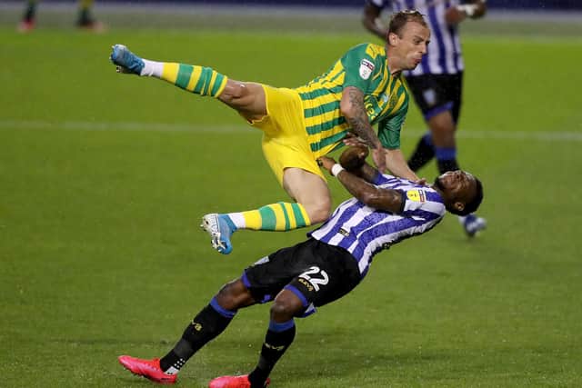 Moses Odubajo in action against West Brom (Picture: Getty Images)