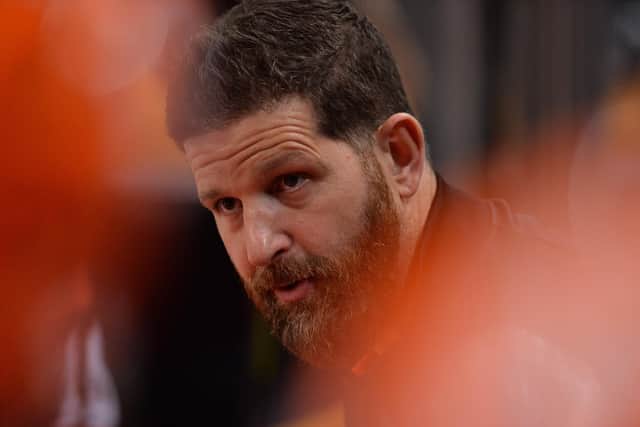 Sheffield Steelers' head coach and GM, Aaron Fox. Picture: Dean Woolley.