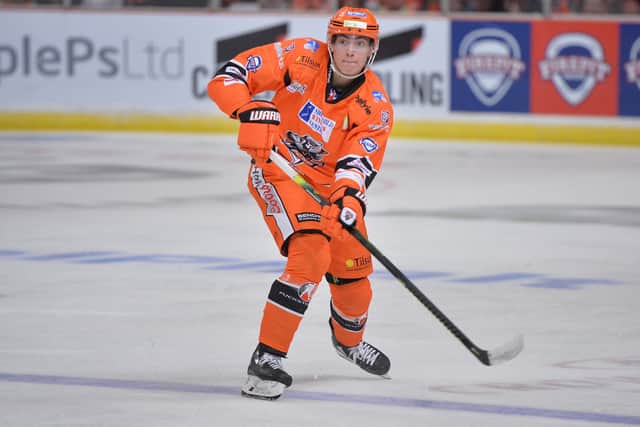 TWO-WAY: Cole Shudra has signed a two-way deal with neighbouring Sheffield Steeldogs. Picture: Dean Woolley.