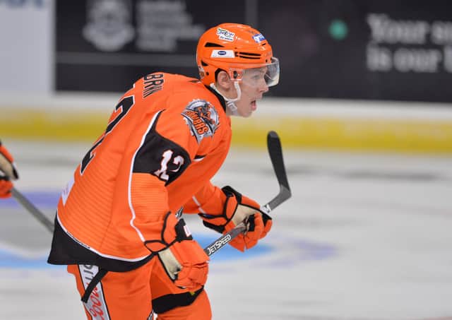 GONE: Kieran Brown had his request to be released granted by Sheffield Steelers. Picture: Dean Woolley.