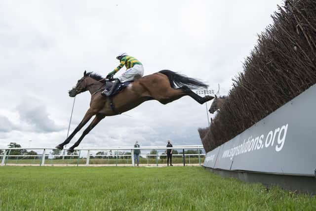 Nineohtwooneoh ridden by Harry Cobdenwon the first race of the new National Hunt season at Southwell.