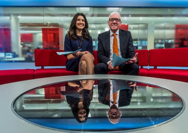 Harry gration and Amy Gracia are the current presenters of Look North - but the BBC only want one person to present the programme in the future.