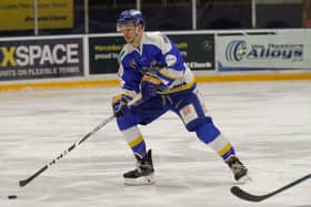 INCOMING: Sam Jones, pictured in action for Fife Flyers last season, will join Sheffield Steelers on a two-yar deal later this year. Picture courtesy of Jillian McFarlane/Flyers Images