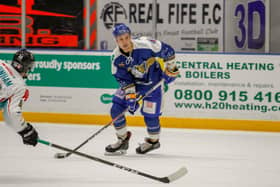 INCOMING: Defenceman Sam Jones has swapped Kirkcaldy for South Yorkshire for the 2020-21 Elite League campaign. Picture courtesy of Jillian McFarlane/Flyers Images.