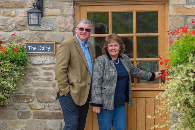 Andrew and Diane Howarth, owners of Cottage in the Dales