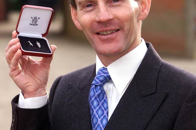 Ray Cochrane received the Queen's Commendation for Bravey in 2002 after saving Frankie Dettori's life. He later became the rider's longstanding agent.