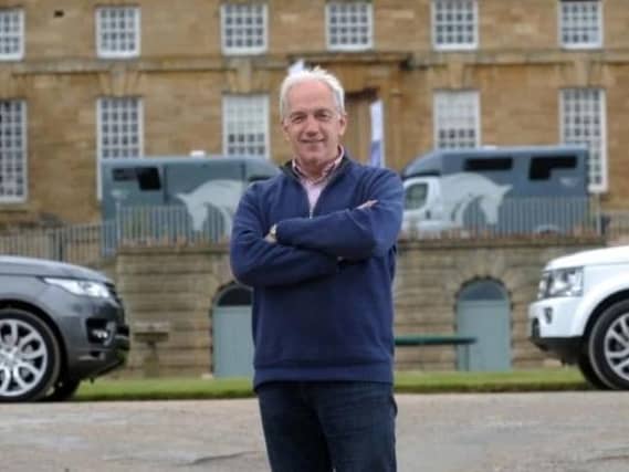 Olympic rider and course designer at Allerton Park Horse Trials, Ian Stark