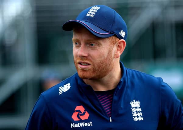 England's Jonny Bairstow during a nets session at Old Trafford, Manchester. (Picture: Simon Cooper/PA Wire)