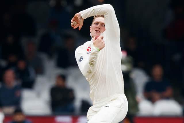 England's Dom Bess is first-choice spinner (Picture: John Walton/PA Wire)