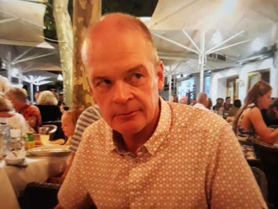 Picture issued by North Yorkshire Police of Nick Gunnell, reported missing on Tuesday in York.