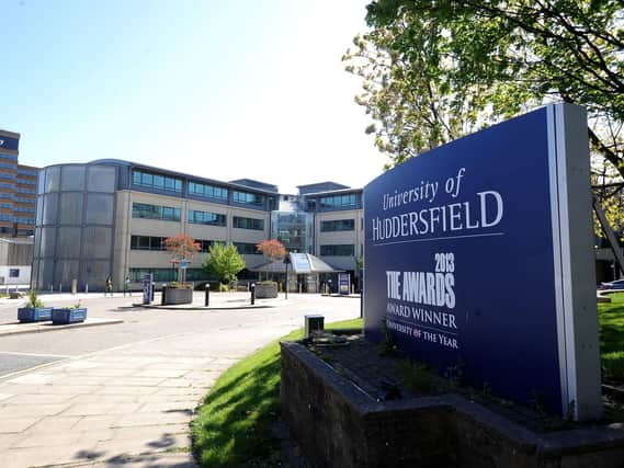 The University of Huddersfield.