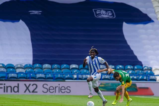 UTILITY: Trevoh Chalobah was used at right-back for Huddersfield Town against Preston North End. Picture: Tony Johnson.