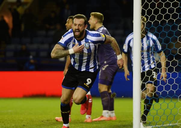 LEADING MAN: Steven Fletcher has led the way in scoring for Sheffield Wednesday this season, but has now left the club. Picture: Steve Ellis