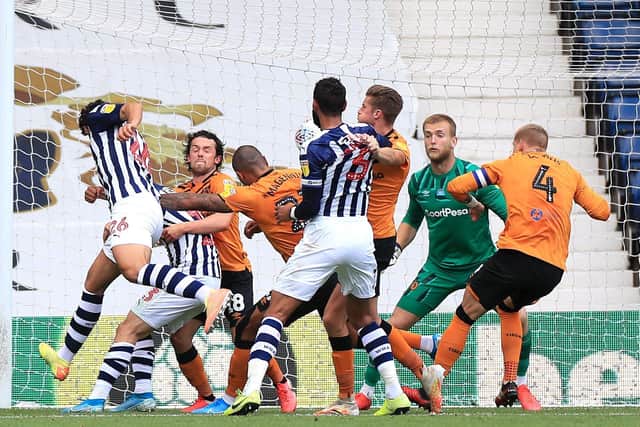 ENCOURAGING: Hull City more than held their own against title-chasing West Brom at the weekend. Picture: Mike Egerton/PA