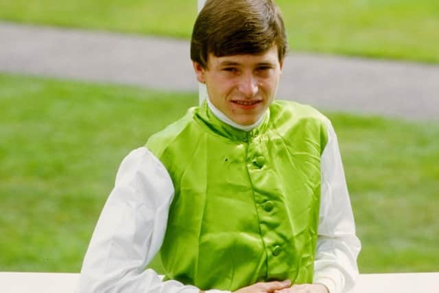 This is Steve Cauthen in 1985, the year he made all to win the Derby on Slip Anchor. Photo: Trevor Jones  /Allsport