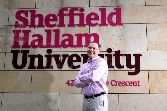 Professor Chris Husbands, chair for the charity Yorkshire Universities and vice-chancellor of Sheffield Hallam University. Photo credit: Simon Hulme/JPIMediaResell