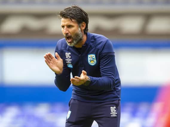 FOCUS: Huddersfield Town manager Danny Cowley. Picture: Tony Johnson.
