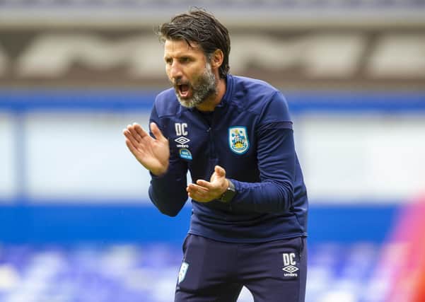 Terriers manager Danny Cowley.  Picture Tony Johnson