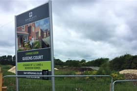 The Queens Court development south of Beverley