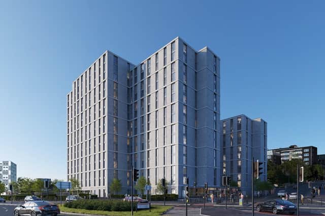 Artist impression of Flax Place