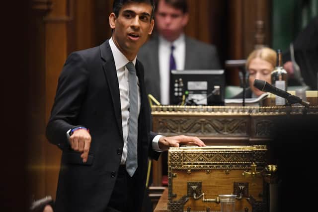 Chancellor Rishi Sunak delivers his summer statement. Photo: PA
