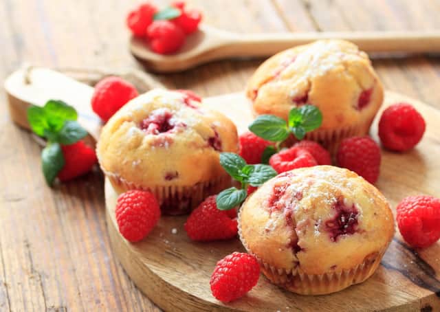 Raspberry and White Chocolate muffins
Image Credit: juefraphoto - iStock / Getty Images Plus