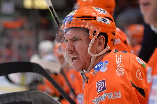 LEADING MAN: Brendan Connolly finished his first season at Sheffield Steelers as the team's top points scorer. Picture copurtesy of Dean Woolley.