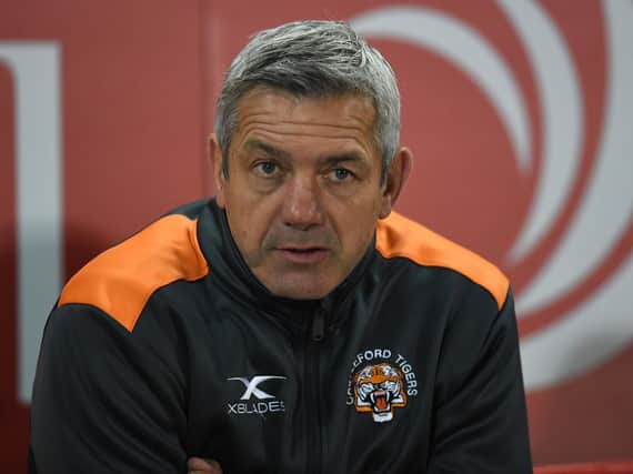RETURNING: Castleford Tigers head coach Daryl Powell wants his intensity from his squad upon their return to training. Picture: Anna Gowthorpe/SWpix.com.
