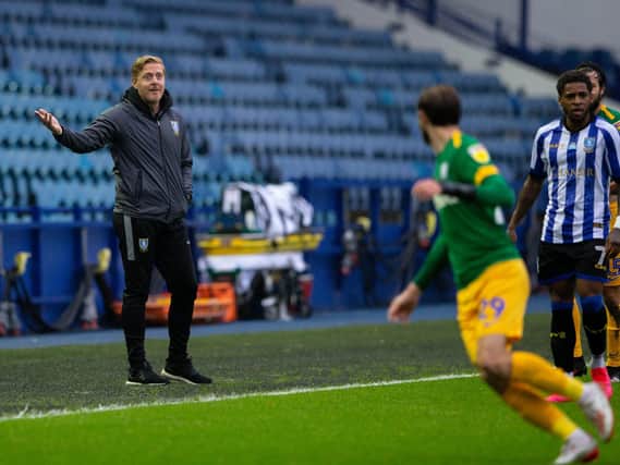 FRUSTRATION: Sheffield Wednesday manager Garry Monk
