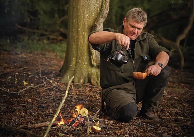 Ray Mears has published his first cookery book Picture:  Glen burrows