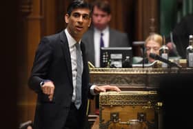Chancellor Rishi Sunak during his economic statement  - how will his stimulus package be funded?