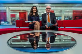 Amy Garcia and Harry Gration have been a popular doubleact on Look North. Photo: James Hardisty.