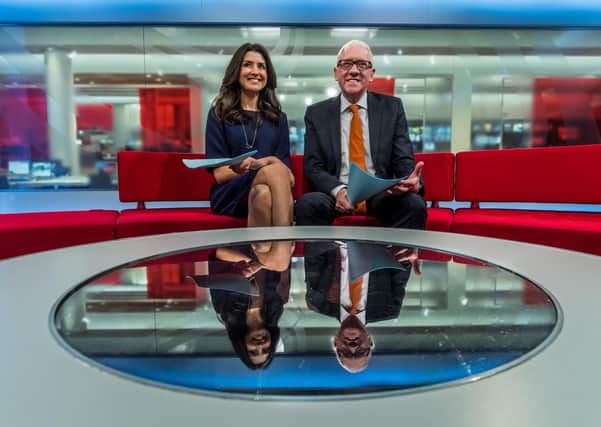 Amy Garcia and Harry Gration have been a popular doubleact on Look North. Photo: James Hardisty.