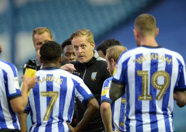 STAYING POSITIVE: Sheffield Wednesday manager, Garry Monk. Picture: Steve Ellis