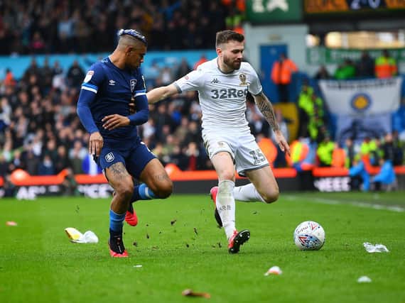 SPOTLIGHT: Huddersfield Town's Juninho Bacuna and Leeds United's Stuart Dallas are both set to be involved in televised games