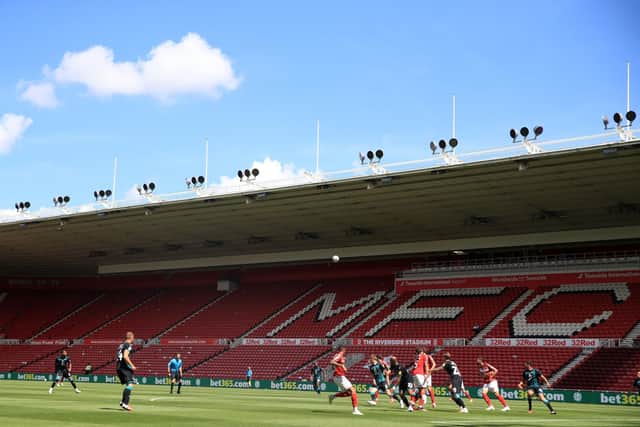 HOME COMFORTS: Middlesbrough's Riverside Stadium. Picture: Owen Humphreys/PA