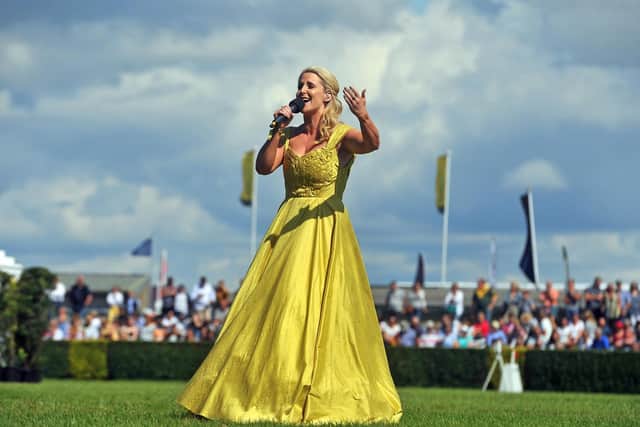 Lizzie Jones performing in the Main Arena during last year's Great Yorkshire Show