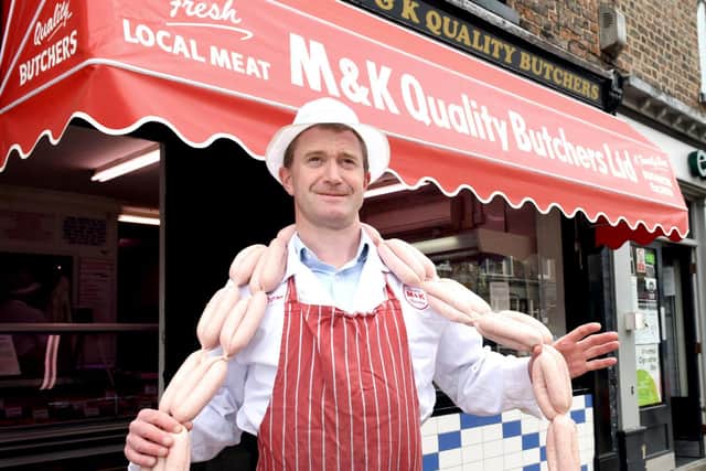 Matthew Kneasey from M and K Butchers. (Gary Longbottom).