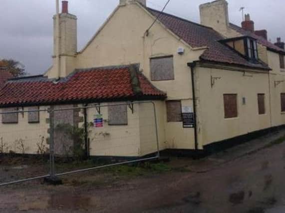 The Plough has been derelict since 2011 and is a sorry sight