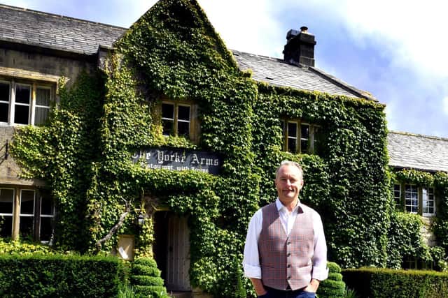Jonathan Turner, owner of the Yorke Arms at Ramsgill which reopens today as a country house for hire. Image: Gary Longbottom
