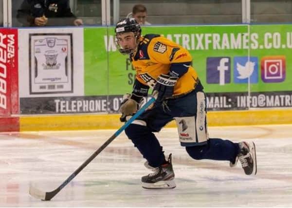 UP-AND-COMING: Sheffield Steeldogs' Jack Brammer. Picture courtesy of Peter Best.