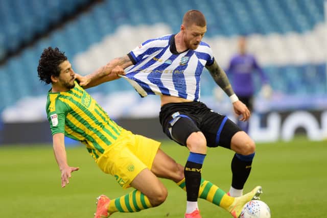 Connor Wickham may return to Sheffield Wednesday's line-up for Tuesday night's Yorkshire derby with huddersfield Town at Hillsborough. Picture: Steve Ellis.