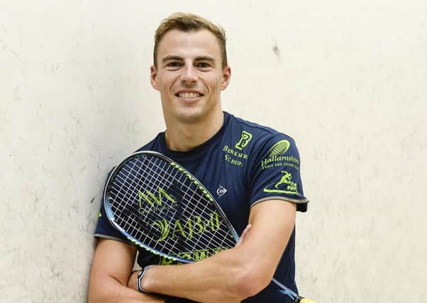 Nick Matthew, pictured at Hallamshire Squash Club in Sheffield. Picture: Dean Atkins.