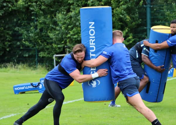 Back to work: Leeds Rhinos were one of three Super League clubs in Yorkshire who returned to training yesterday. (Picture: Phil Daly)