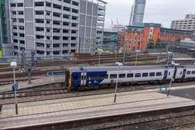 Picture James hardisty. A Northern train leaving Leeds Station in 2018.